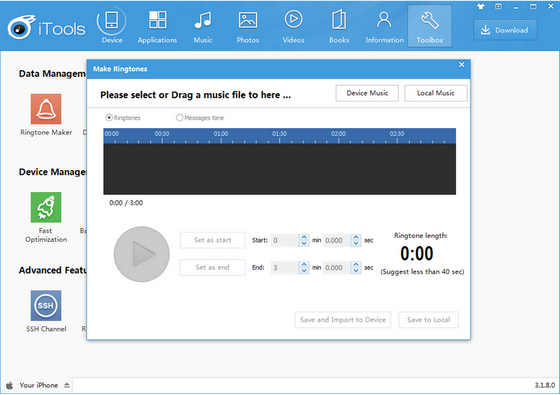 iTools Download (Ringtone Maker)