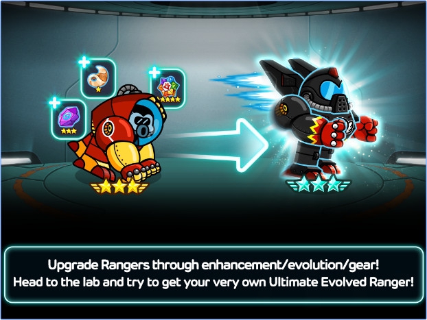 App เกมส์ต่อสู้ผจญภัย LINE Rangers