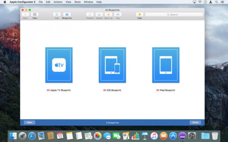 โปรแกรมเครื่องมือตั้งค่าอุปกรณ์แอปเปิ้ล Configurator