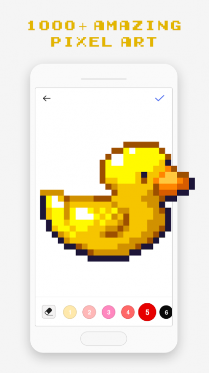 App ระบายสี ผ่อนคลาย Pixel Art Book