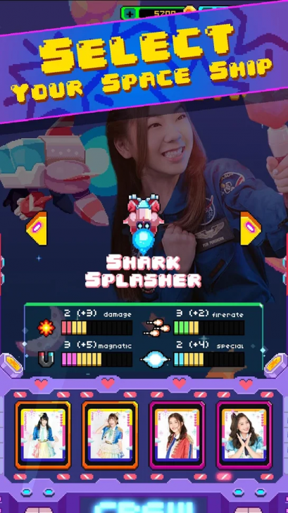 App เกมส์ขี่ยานรบ BNK48 Star Keeper
